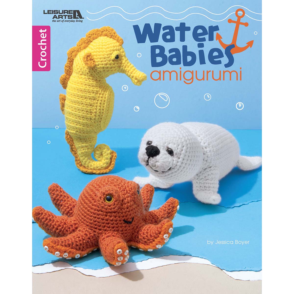 Leisure Arts Water Babies Amigurumi Crochet Book